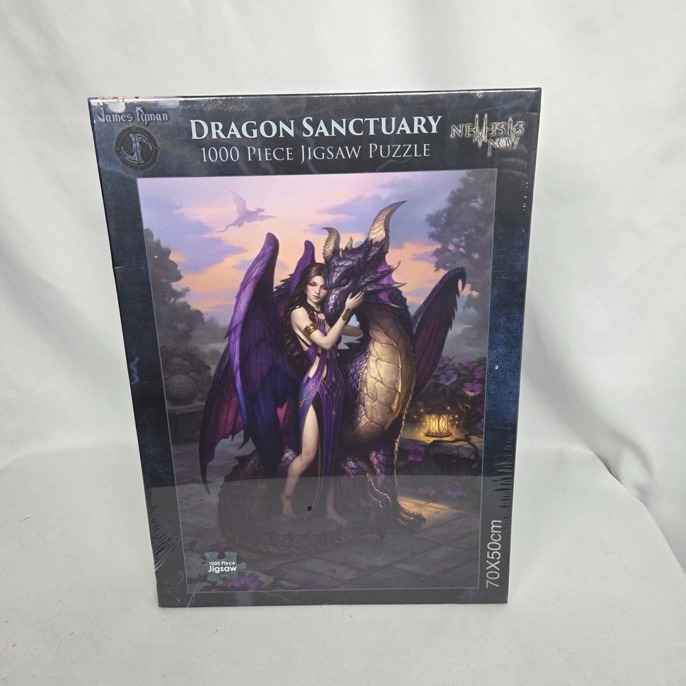 New Sealed Nemesis Now Puzzle James Ryman "Dragon Sanctuary"‎ 1000 pc 70cmx50cm